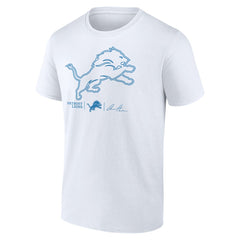 Aidan Hutchinson Detroit Lions Tonal Name & Number T-Shirt White - NFL