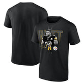 T.J. Watt Pittsburgh Steelers Humble Shadow Player T-Shirt Black - NFL