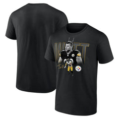 T.J. Watt Pittsburgh Steelers Humble Shadow Player T-Shirt Black - NFL