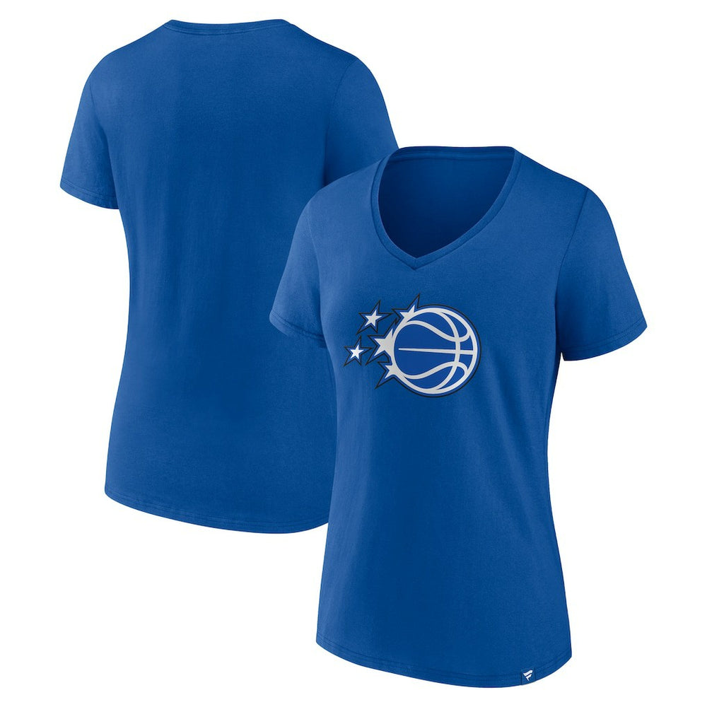 NBA - Orlando Magic Women's Essential V-Neck T-Shirt - Blue