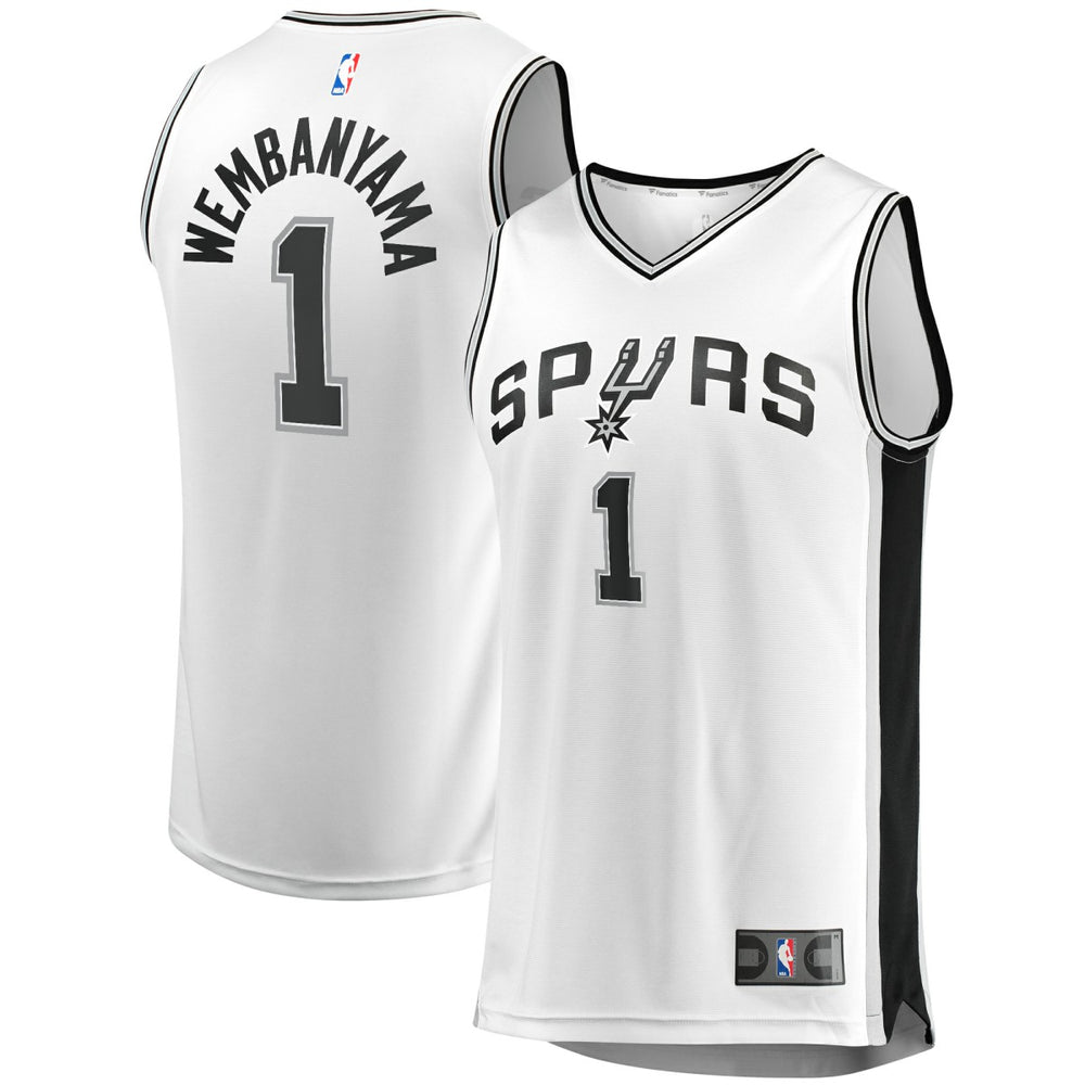 Fanatics - Victor Wembanyama San Antonio Spurs Fast Break Replica Player Jersey - Association Edition - White