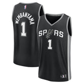 Fanatics - Victor Wembanyama San Antonio Spurs Fast Break Replica Player Jersey - Icon Edition - Black