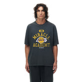 NBA - Los Angeles Lakers Unisex Miracle Academy x NBA Collection Vintage Boxy T-shirt - Heather Black