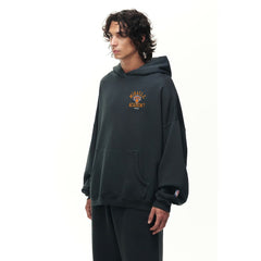 NBA - New York Knicks Unisex Miracle Academy x NBA Collection Vintage Sunfade Hoodie - Heather Black