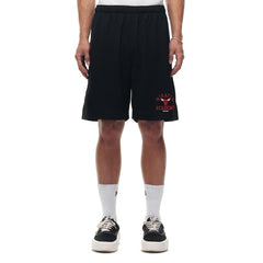 NBA - Chicago Bulls Unisex Miracle Academy x NBA Collection Baggy Mesh P.E. Shorts - Black