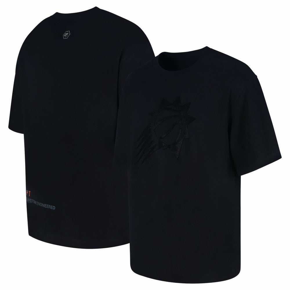 NBA - Phoenix Suns Protege Eco-Poly Interlock Fashion Tonal T-Shirt - Black