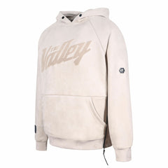 NBA - Phoenix Suns Protege Eco-Friendly Functional Suede Fashion Tonal Hoodie - Cream