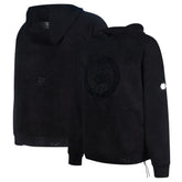 NBA - Boston Celtics Protege Eco-Friendly Functional Suede Fashion Tonal Hoodie - Black