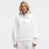 Carolina Hurricanes - lululemon Women's Long Scuba Oversized Half-Zip Funnel Neck White