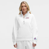 Colorado Avalanche - lululemon Women's Long Scuba Oversized Half-Zip Funnel Neck White