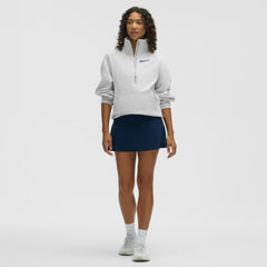 Tampa Bay Lightning - lululemon Women's Long Scuba Oversized Half-Zip Funnel Neck Heathered Core Ultra Light Grey