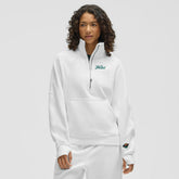 Minnesota Wild - lululemon Women's Long Scuba Oversized Half-Zip Funnel Neck White
