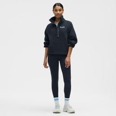 Seattle Kraken lululemon Women's Long Scuba Oversized Half-Zip Funnel Neck True Navy