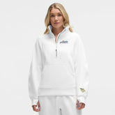 Nashville Predators - lululemon Women's Long Scuba Oversized Half-Zip Funnel Neck White