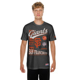San Francisco Giants New Era Oversized Throwback Distressed T-Shirt Clearance