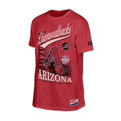 Arizona Diamondbacks New Era Oversized Throwback Distressed T-Shirt Clearance