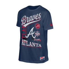 Atlanta Braves New Era Oversized Throwback Distressed T-Shirt for sale