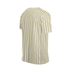 Los Angeles Dodgers New Era Throwback Meshback Pinstripe T-Shirt Sale