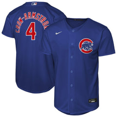 Pete Crow-Armstrong Chicago Cubs Nike Youth Alternate Replica Jersey Lifestyle