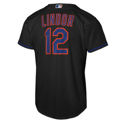 Francisco Lindor New York Mets Nike Youth Alternate Replica Jersey Clearance