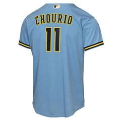 Jackson Chourio Milwaukee Brewers Nike Youth Road Replica Jersey discount