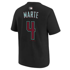 Ketel Marte Arizona Diamondbacks Nike Youth Name & Number T-Shirt discount