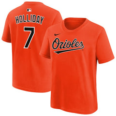 Jackson Holliday Baltimore Orioles Nike Youth Name & Number T-Shirt On Sale
