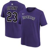 Kris Bryant Colorado Rockies Nike Youth Name & Number T-Shirt On Sale