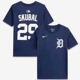 Tarik Skubal Detroit Tigers Nike Youth Name & Number T-Shirt Sale