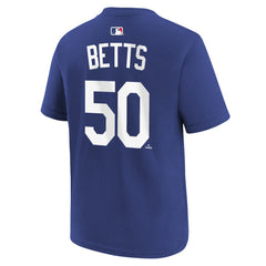 Mookie Betts Los Angeles Dodgers Nike Youth Name & Number T-Shirt Lifestyle