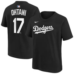 Shohei Ohtani Los Angeles Dodgers Nike Youth Name & Number T-Shirt discount