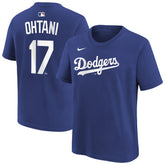 Shohei Ohtani Los Angeles Dodgers Nike Youth Name & Number T-Shirt Sale