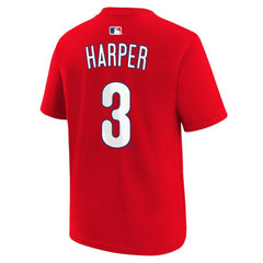Bryce Harper Philadelphia Phillies Nike Youth Name & Number T-Shirt Lifestyle