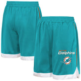 Miami Dolphins Outerstuff Youth All Star Mesh Shorts Aqua - NFL