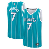 Fanatics - Kon Knueppel Charlotte Hornets 2025 NBA Draft First Round Pick Fast Break Replica Jersey - Icon Edition - Teal