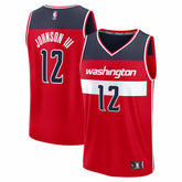 Fanatics - Tre Johnson III Washington Wizards Youth 2025 NBA Draft First Round Pick Fast Break Replica Jersey - Icon Edition - Red