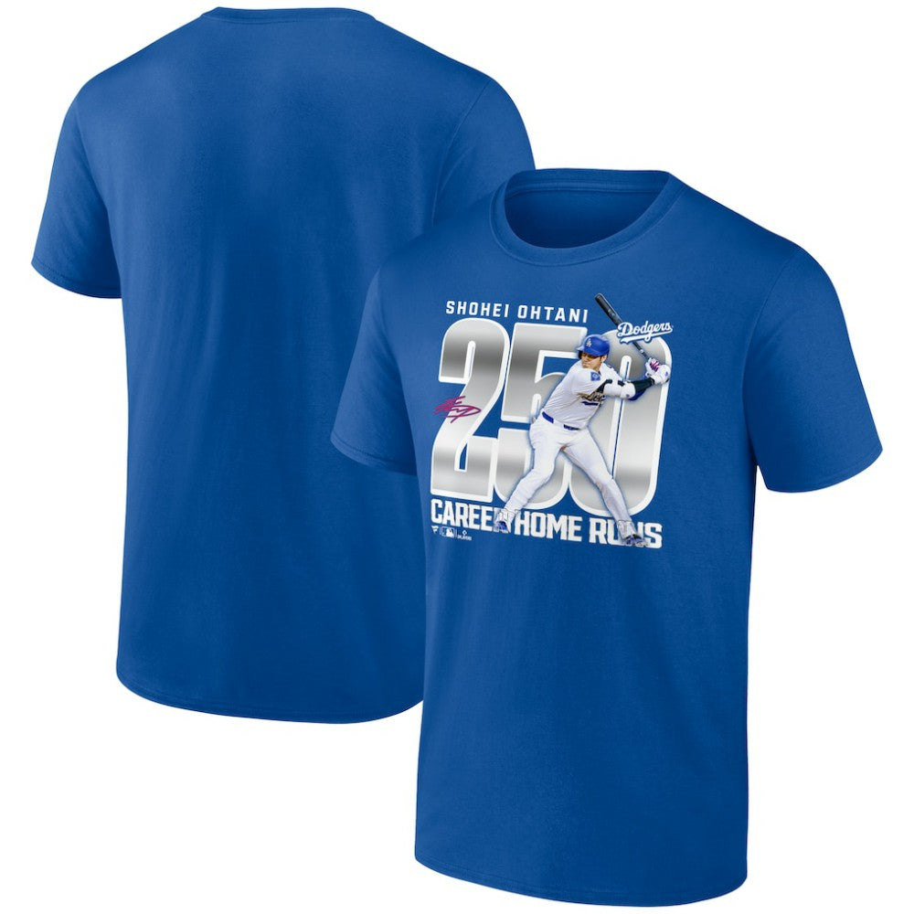 Shohei Ohtani Los Angeles Dodgers 250 Home Runs T-Shirt Sale
