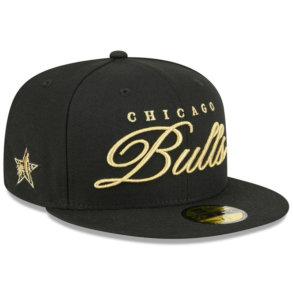 New Era - Chicago Bulls 2026 NBA All-Star Game Script 59FIFTY Fitted Hat - Black