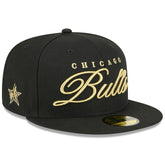 New Era - Chicago Bulls 2026 NBA All-Star Game Script 59FIFTY Fitted Hat - Black
