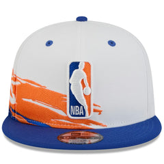 New Era - New York Knicks 2026 NBA All-Star Game Brushstroke 9FIFTY Snapback Hat - White/Blue
