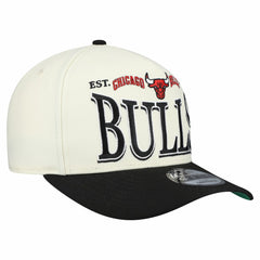 New Era - Chicago Bulls Stretched 2-Tone A-Frame 9FIFTY Adjustable Hat - Cream/Black