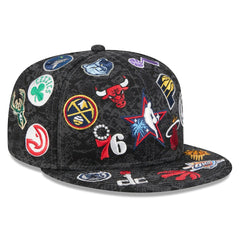 New Era - 2026 NBA All-Star Game Allover Logos 59FIFTY Fitted Hat - Black