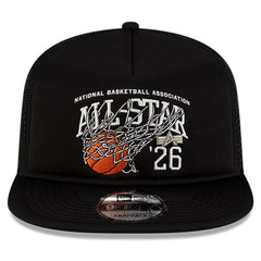 New Era - 2026 NBA All-Star Game x Alpha Industries 9FIFTY Snapback Trucker Hat - Black
