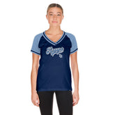 Tampa Bay Rays New Era Women's Gameday V-Neck T-Shirt Online