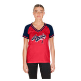 Los Angeles Angels New Era Women's Gameday V-Neck T-Shirt Near Me
