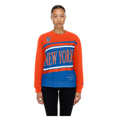New York Mets New Era Women's Gameday Fleece Sweatshirt for sale