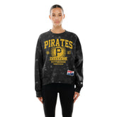 Pittsburgh Pirates New Era Women's Throwback Oversized Boxy Sweatshirt Sale