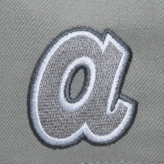Atlanta Braves Mitchell & Ness Cooperstown Thunderstorm Head Coach Pro-Crown Adjustable Hat Near Me