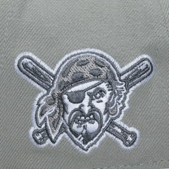 Pittsburgh Pirates Mitchell & Ness Thunderstorm Head Coach Pro-Crown Adjustable Hat On Sale