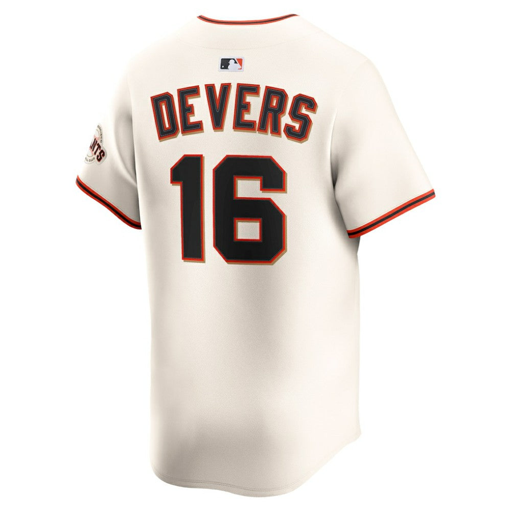 Rafael Devers San Francisco Giants Nike Home Limited Player Jersey - Cream | MLB Jerseys
